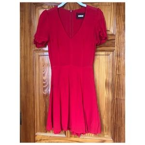 Perfect red mini dress